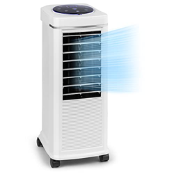 Klarstein Windspiel - Enfriador de aire 3 en 1, Ventilación, Humidificador, Potencia de 100 W, 8 niveles, 3 modos: normal, natural y reposo, Depósito  precio