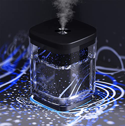 ENDIN Humidificador 1000ml,Humidificadores Ultrasónicos de aire con Alimentación USB,2 modos de niebla y ncionamiento silencioso, apagado automático,p en oferta