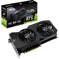 Dual -RTX3060TI-O8G-V2 NVIDIA GeForce RTX 3060 Ti 8 GB GDDR6, Tarjeta gráfica