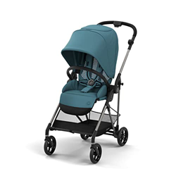 CYBEX Gold Melio Cochecito, Desde nacimiento hasta aprox 3 años (máx. 15 kg), Ultraligero (solo 6,0 kg), River Blue en oferta