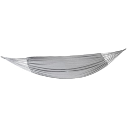 Hespéride Hamaca Colgante (Soporte) Modelo Yaqui 200 x 150 cm Perla, Gris Claro características