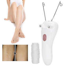 Nannday 【𝐒𝐞𝐦𝐚𝐧𝐚 𝐒𝐚𝐧𝐭𝐚】 Depiladora de Hilo, depiladora de Hilo eléctrica, depiladora con Carga USB, depiladora de Hilo de algodón para Mujeres, Uso dom precio