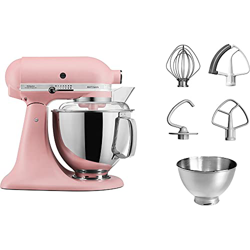 Kitchenaid ARTISAN 5KSM175PSEDR - Robot de cocina, color rosa en oferta