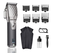 FADE KING Cortapelos Hombre Profesional Máquina Cortar Pelo Lnalámbricos Barbero Recortadora de Barba Recargable con Batería 2500mAh Motor Silencioso precio