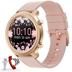 Smartwatch Mujer Reloj recibir y contestar llamadas,Fitness rastreador Reloj Deportivo Smartwatch de 1,28'' Impermeable Monitor Sueño Podómetro para X características