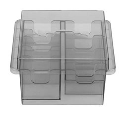 Organizador de peine de límite estable, organizador de partición de peine, práctico para cortapelos para el hogar(Transparent gray) características