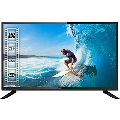 NEI 32N4000 - TV 32 Pulgadas HD, 2X HDMI, 2X USB, Modo Hotel