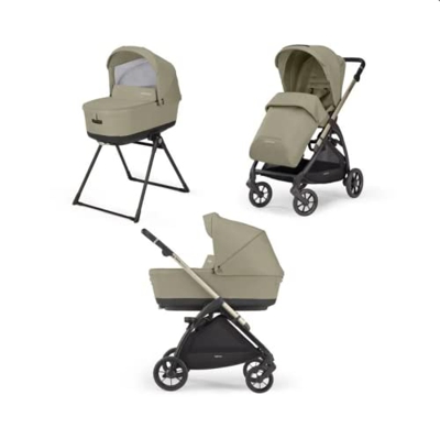 Sillas de paseo marca Inglesina. Modelo System Duo Electa Nolita Beige