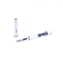 TWSBI ECO Pluma estilográfica, punta F, color blanco en oferta