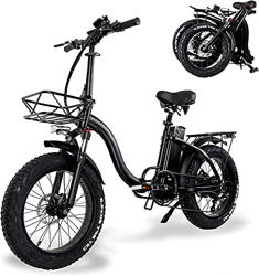 Bicicleta Plegable Eléctrica Neumático Gordo 20"* 4" con Batería 48V 15Ah, Bicicleta De Montaña De Ciudad De Largo Alcance, Bicicleta Electrica Montañ características