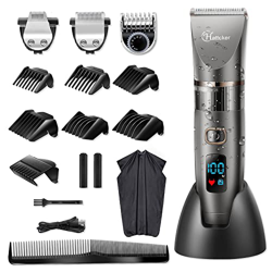 HATTEKER Cortapelos por Hombre Maquina de Cortar el Pelo Cortadora de Pelo Barbero Electric Recortador de Barba y Precisión Waterproof precio