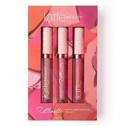 Latte Beauty Ultimatte Trio #1 Matte Liquid Lipstick Set: Lápiz labial líquido mate: 3 tonos mate nude: Pintalabio impermeable (Long-lasting) - Lápiz  precio