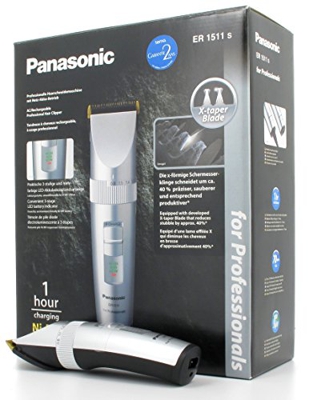 Panasonic ER de 1511 – Cortapelos profesional con X Taper Blade