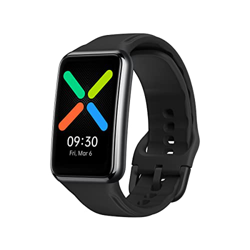 OPPO Watch Free – Reloj inteligente, Pantalla Curva AMOLED, 32g, Bluetooth 5.0, Resistencia 5ATM, Batería 230 mAh, Carga Rápida - Negro precio