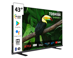 Toshiba TV 43 43UA4C63DG UHD STV ANDROIDTV ONKYO precio