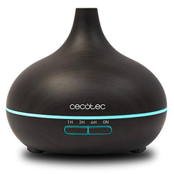 Cecotec Humidificador Ultrasónico y Difusor de Aromas con Temporizador Pure Aroma 300 Yin. 10 W, 300 ml, Temporizador hasta 6 Horas, 7 Colores LED, Fu precio