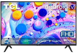 TCL 40S5209 Smart TV de 40 Pulgadas, Full HD Android TV (HDR, Micro Dimming, Dolby Audio, Google Assistant, Chromecast & Google Home, Slim Design) en oferta