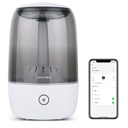 SwitchBot Humidificador ultrasónico inteligente Wi-Fi, gran niebla fría de 3,5 l para dormitorio, diseño de relleno superior, difusor de aceite esenci en oferta