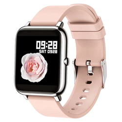 Popglory Reloj Inteligente Mujer, Smartwatch con Oxígeno Sanguíneo Presión Arterial Frecuencia Cardíaca, Pulsera Actividad Impermeable IP67 para Hombr características