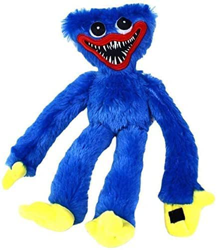 Huggy Wuggy - Peluche de Dibujos Animados Azules, Espeluznante y Divertido Monstruo, Amapolas, fanáticos del Juego Regalo de cumpleaños 40 cm Regalos  en oferta