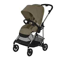 CYBEX Gold Melio Cochecito, Desde nacimiento hasta aprox 3 años (máx. 15 kg), Ultraligero (solo 6,0 kg), Classic Beige precio