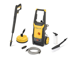 Stanley 14139 - Hidrolimpiadora (1400 W, 110 bar, motor universal con mini patio y cepillo fijo) precio