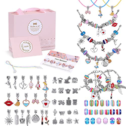 CGBOOM Juego de Pulseras de Abalorios, Kit para Hacer Pulseras Niñas, Juguetes Niñas Regalo Niña Kit Manualidades, Regalos para Niñas de 5 6 7 8 9 10  características