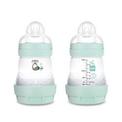 Intrucciones en lengua extranjera - Mam Easy Start - Juego de 2 biberones, 0 – 6 meses, 160 ml, azul en oferta