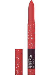 Maybelline New York Superstay Ink Crayon Zodiac - Pintalabios mate de larga duración, edición limitada, Tono 45 Hustle in Heels, Aries precio