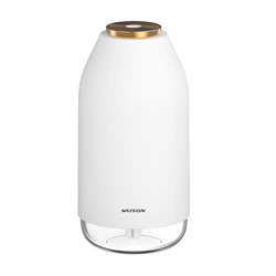 Muson Humidificador Recargable Portátil con Luz Nocturna, Mini USB Auto-Off 270ml, Humidificador Ultrasónico para Coche, Oficina en Casa, Blanco características