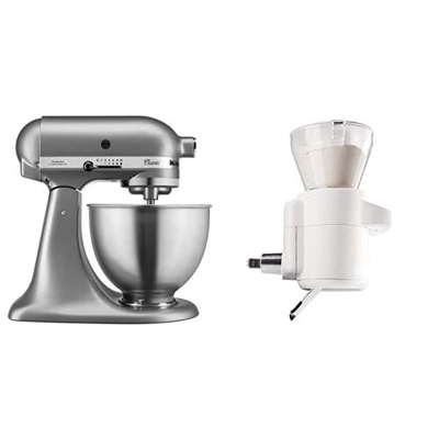 Kitchenaid Robot de Cocina de 4,3 L + Accesorio Tamizador + Pesa