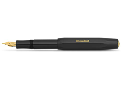 Kaweco Classic Sport Pluma estilográfica con plumín de acero chapado en oro de 23 quilates y punta de iridio para cartuchos de tinta I Kaweco Sport es precio