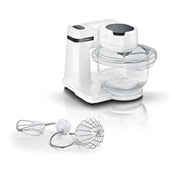 Bosch MUM2 Wave 2 Robot de Cocina, Acero Inoxidable, 4 Velocidades, Blanco características