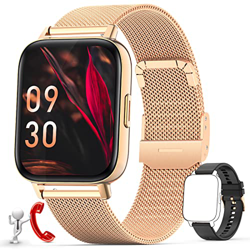 Smartwatch Mujer,Reloj Inteligente Mujer con Recibir y Contestar Llamadas/Marcación,Monitor Sueño Esfera de Reloj DIY ,Caloría Podómetro Pulsera Activ precio