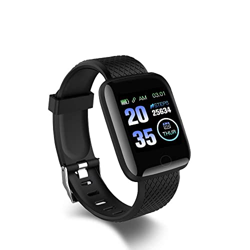 Reloj inteligente para mujer y hombre, reloj deportivo, resistente al agua, gastados Smartwatch,Tracker de Actividad Fitness Tracker Deporte Podometre en oferta