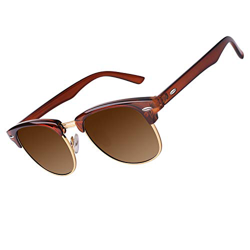 CGID Gafas de sol polarizadas retro medio marco clásico para Hombre y Mujer MJ56 características