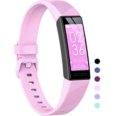 Pulsera Actividad Inteligente Reloj Inteligente Niños, Impermeable IP68 Deportivo Smartwatch con Podómetro Caloría Pulsómetros Monitor Sueño Contador 