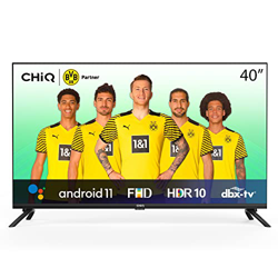 CHiQ L40G7L, Smart TV 40 Pulgadas (100cm), FHD,2022 Televisor con Android 11, Frameless TV, Netflix, Prime Video, Youtube, HDR10, 2.4/5G Wi-Fi, Blueto características