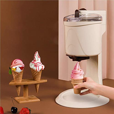 Máquina para hacer helados caseros Máquina para hacer helados de pasta de fruta congelada Totalmente automática Mini Congelador para servir frutas Con