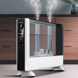 Humidificador ~ 16 l de niebla fría, humidificador ultrasónico de llenado superior, difusor de aceite con control remoto, 3 niebla ajustable, apagado  precio