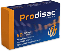 Prodisac Forte | Incrementa las GANAS de pasar BUENOS momentos | Acción rápida natural | 60 cápsulas vegetales alta concentración. Hecho en España | L en oferta