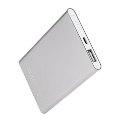 KIMODO Banco USB Power Cargador de batería Externo Ultrafino Portátil para teléfono 12000mAh Cargador de teléfono (Silver, One Size) precio