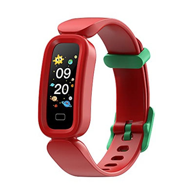 Pulsera Inteligente para niños y niños, Reloj Inteligente GPS Impermeable IP68 con 14 Modos de Actividad de Deporte, Smartwatch con Pulsometro, Monito