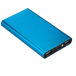 KIMODO Banco de batería portátil Externo para Celular 20000mAh Cargador de teléfono Cargador de teléfono de energía Ultrafina (Blue, One Size) en oferta