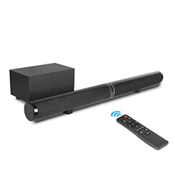 EODUDO-S Barra de Sonido Cine de Cine Home Bluetooth Subwoofer Echo Wall Bar TELEVISOR Audio para televisión con Bluetooth en oferta