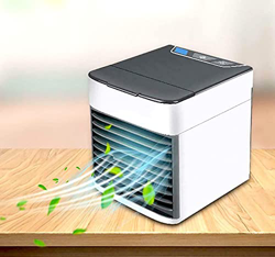 YANRU Ventilador De Hielo, Humidifica Ventilador para Coche - Bajo Consumo De EnergíA Aire Acondicionado Mini - Oficina En Casa Trabajo Al Aire Libre características