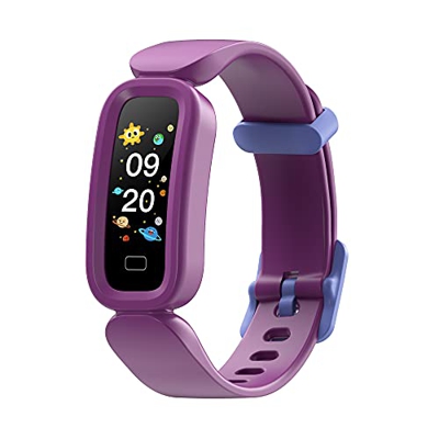 Pulsera Inteligente para niños y niños, Reloj Inteligente GPS Impermeable IP68 con 14 Modos de Actividad de Deporte, Smartwatch con Pulsometro, Monito