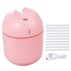 BOKIOESDE Humidificador de dormitorio para guardería, difusor de aire de aceite esencial de 250ml, pulverizador de niebla de viaje portátil, atomizado características