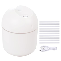 BOKIOESDE Humidificador de dormitorio para guardería, difusor de aire de aceite esencial de 250ml, pulverizador de niebla de viaje portátil, atomizado características