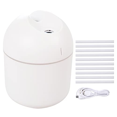 BOKIOESDE Humidificador de dormitorio para guardería, difusor de aire de aceite esencial de 250ml, pulverizador de niebla de viaje portátil, atomizado